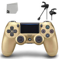 Gold New Wireless AXTION - Included Like DualShock Earbuds Bundle Controller PS4 With - BOLT