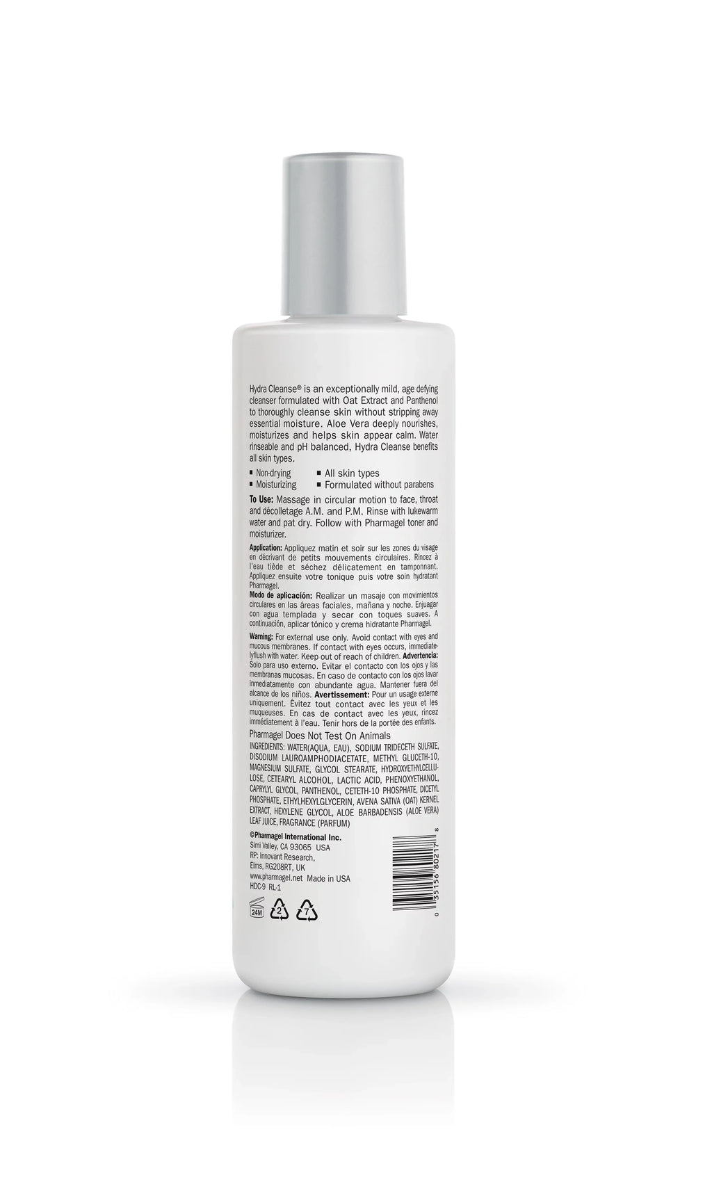 Cleanser , 8.5 Pharmagel Hydra oz Cleanser Facial Cleanse