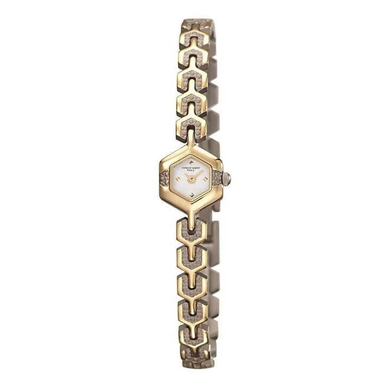 # Titanium Watch Charles-Hubert- Paris Quartz Two-Tone Womens