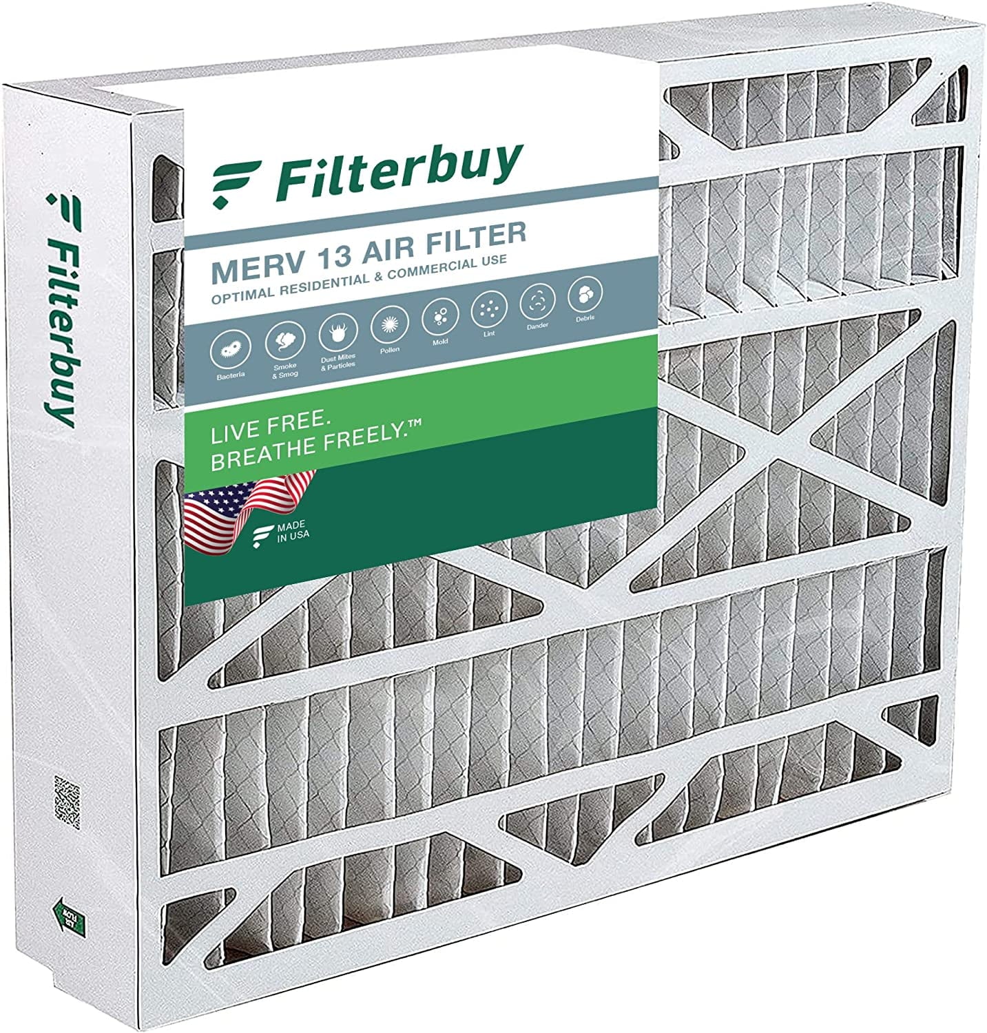 Filterbuy HVAC Filters AC for (1-Pack) Air 20x21x5 13 X8790 MERV Pleated Lennox Furnace PCO14-23 /