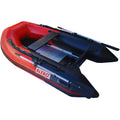 Person 8.4 - ALEKO Red feet Floor BT250RBK with Black Boat Aluminum Inflatable and 3