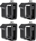 for Camper Non-Drilling C-Clamps Rack Black - Aluminum Shell of & P-AC( Truck Installation AA-Racks Set 4