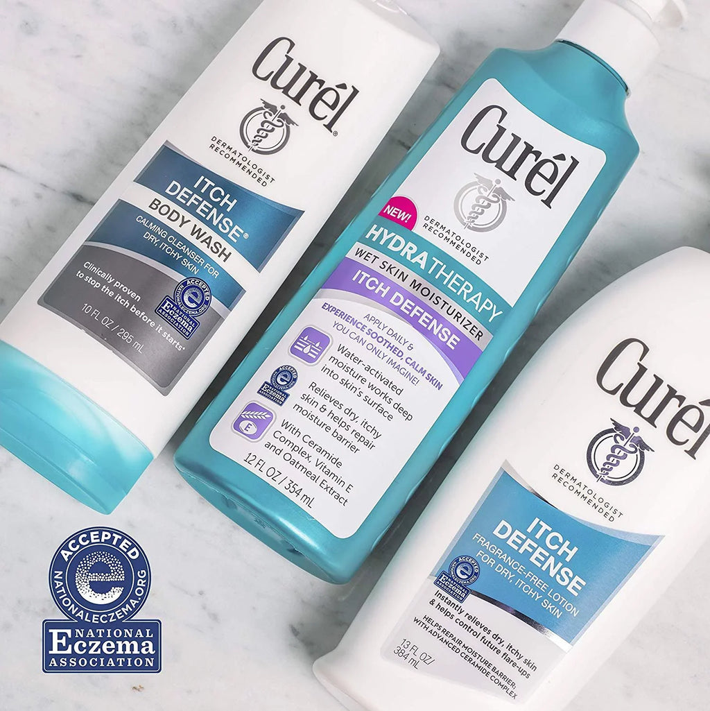 Lotion, oz Unisex Itch Fragrance-Free 13 Defence Curel