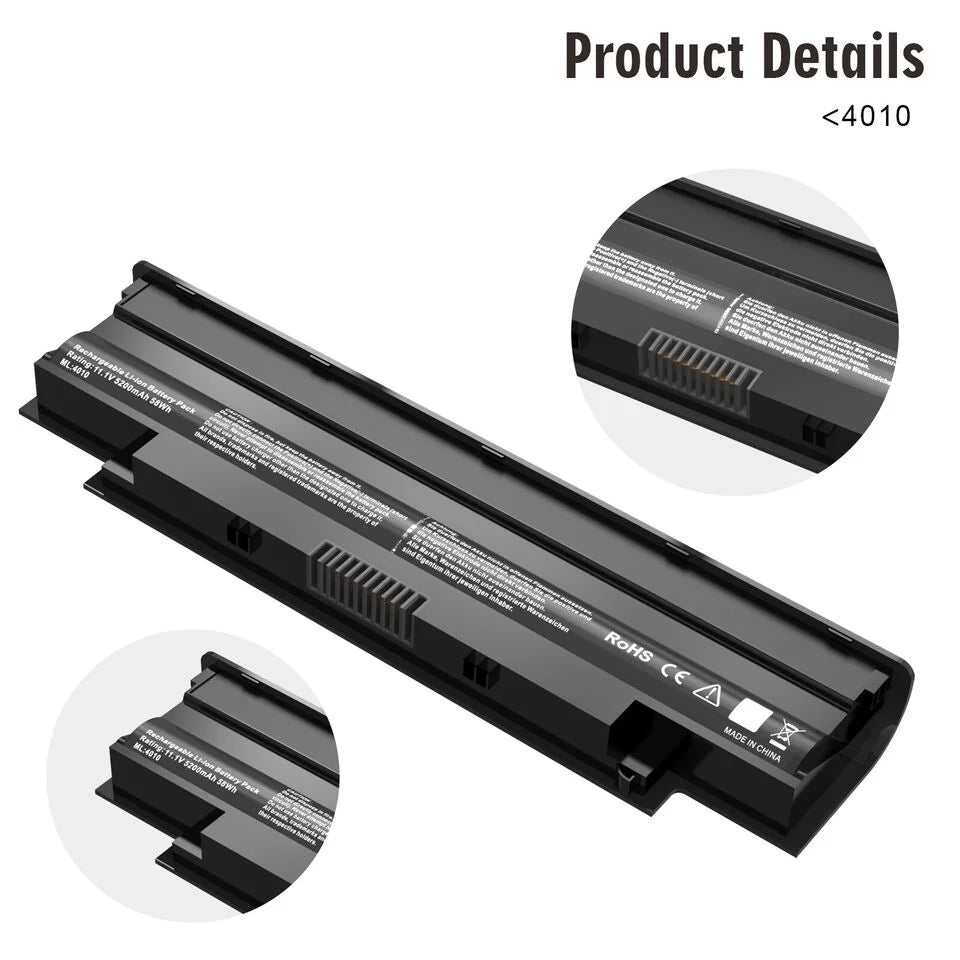 J1KND N5050 N5040 N5010 N5030 N7110 Inspiron Compatible N7010 Battery For