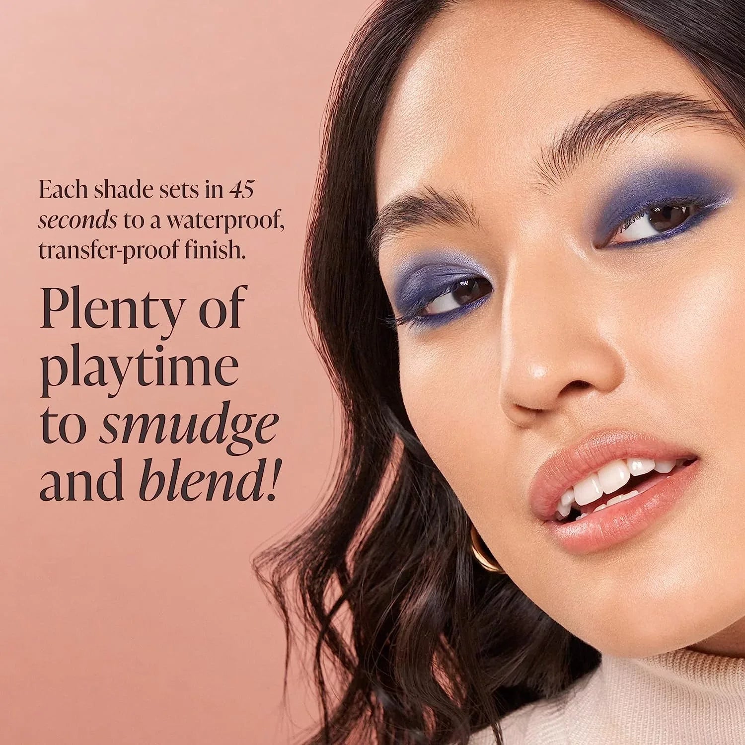 Mally Eyeshadow Cream Formula and Easy-to-Apply Stick Beauty Color - Stick Shadow Fierce Shimmer - Waterproof - - Evercolor Crease-Proof Buildable