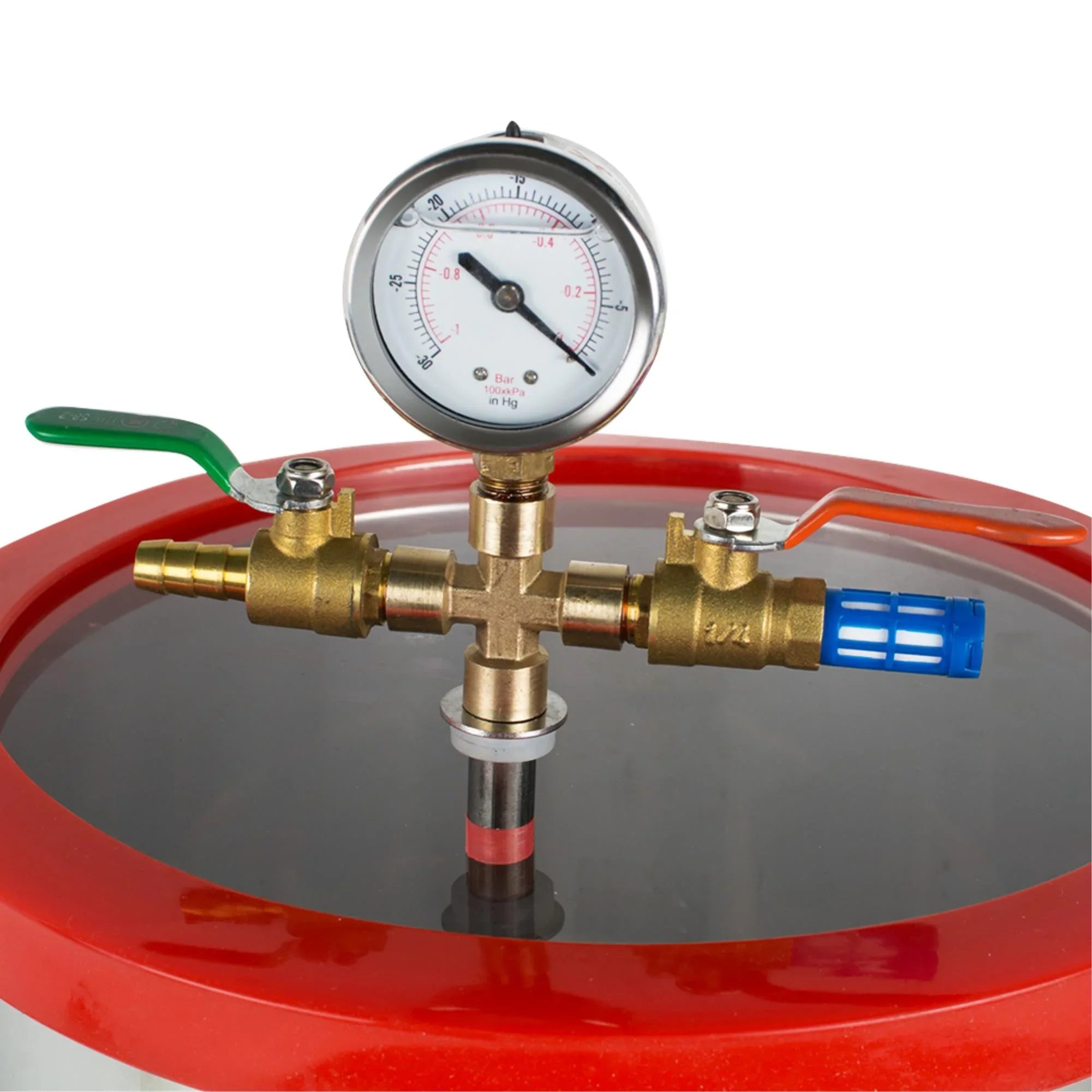Stainless Pump Bubbles The Vacuum Powerful Silicone Gallon] Efficiently Degassing - Vacuum 3CFM Chamber [5 and Eliminate Ultimate Kit Air Steel Our with Machine