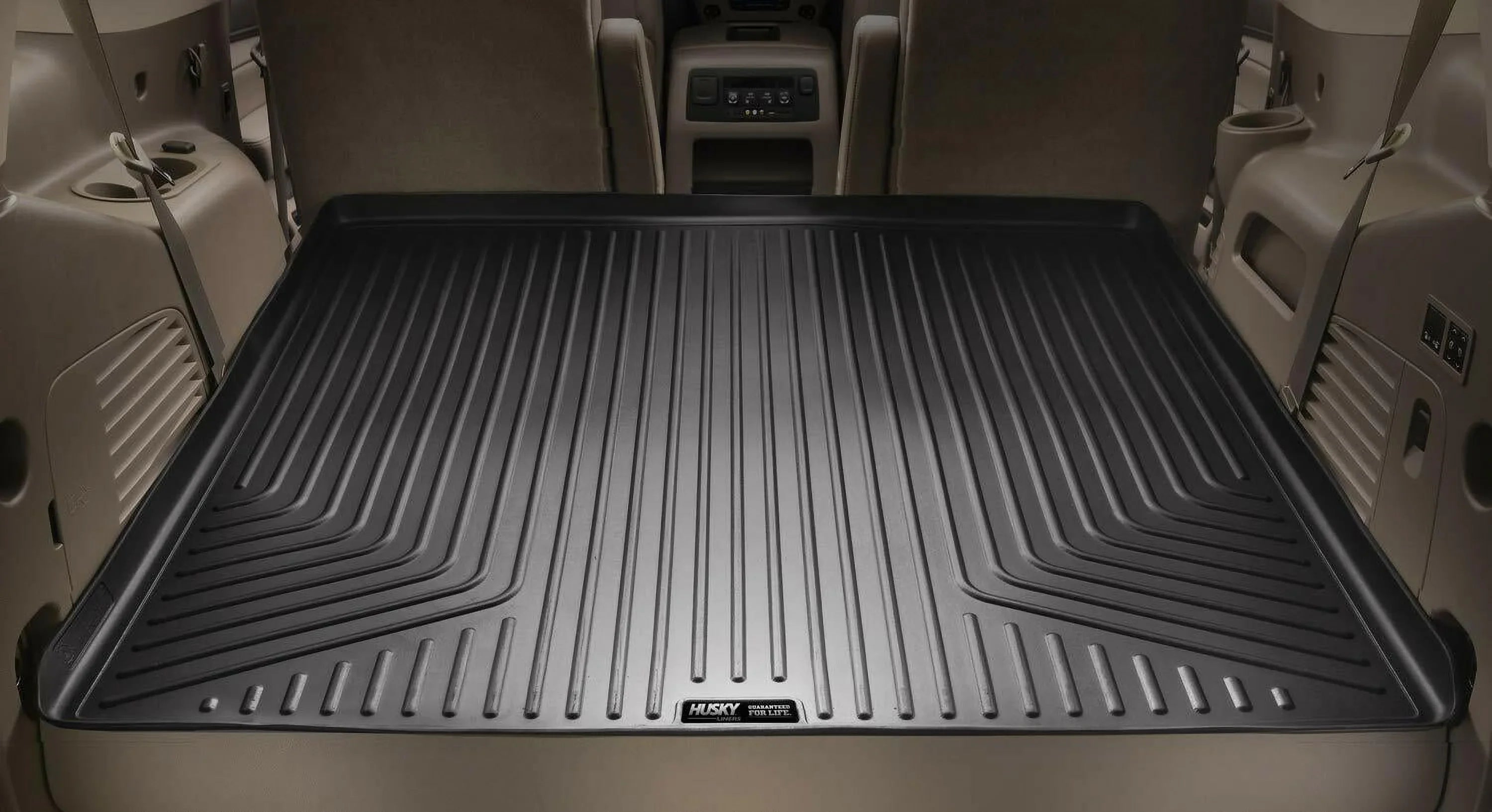 Liner with RAV4 Cargo 2013-18 Toyota Black 28971 by Compatible RealTruck Husky -