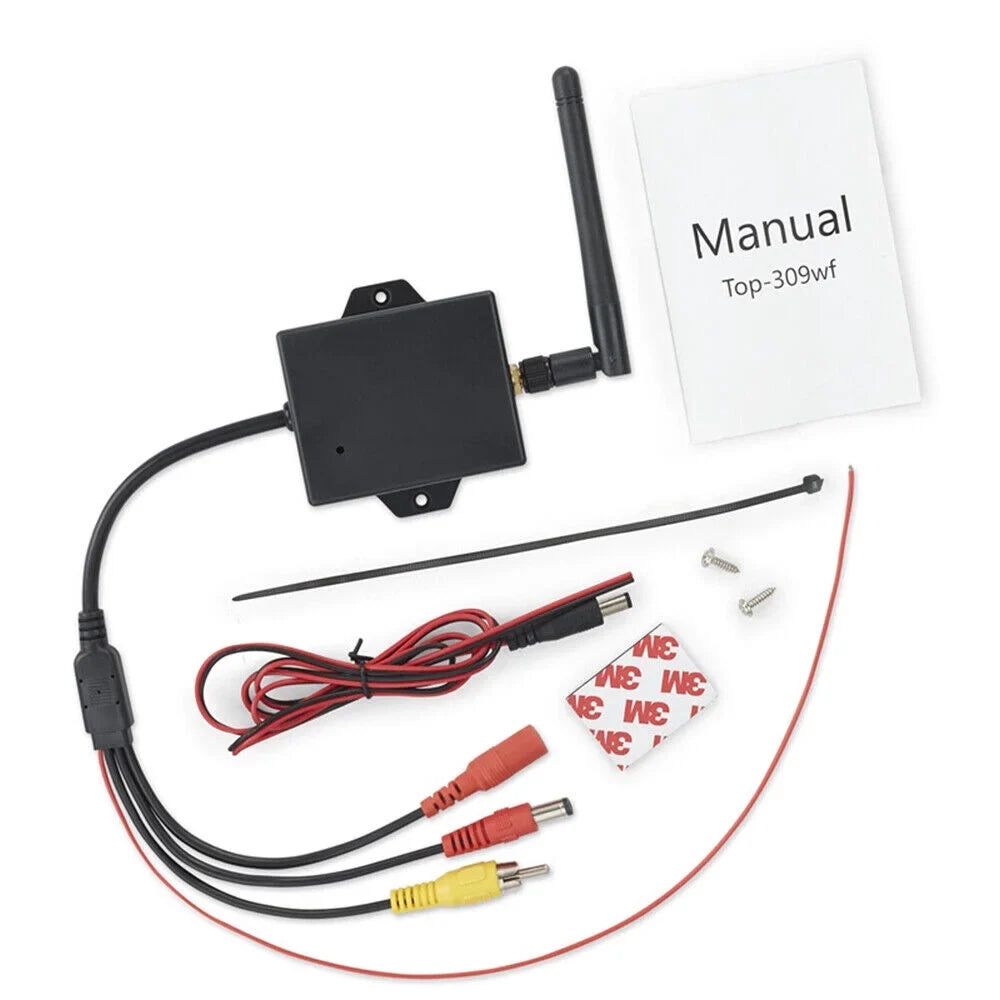 '- Stable Camera to Ideal Reversing Camera Wifi Transmitter - Range for 50m Wireless Signal, Car View Easy Module AV Rear