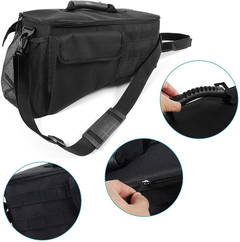 Organizer Teledu Pockets Rear Storage Bag Side Black Trunk