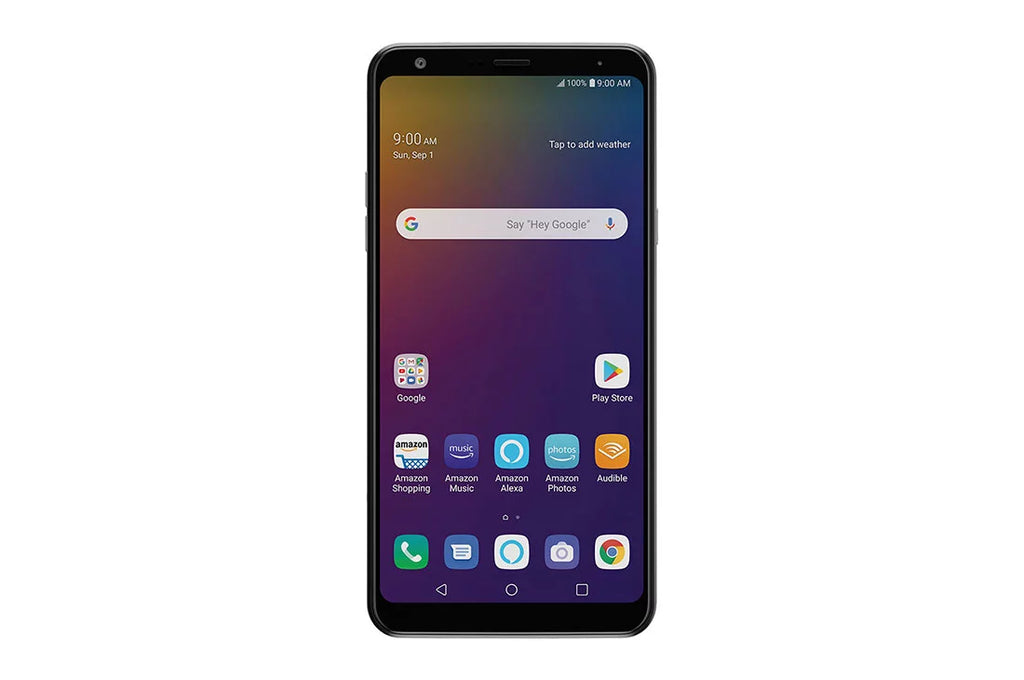 Black LG LTE 16.0MP Q720AM 6.2" Stylo (Refurbished) 32GB Smartphone, Aurora Android Restored 4G FHD+ AT&T 5+