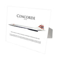 Print Airways Aluminum White British Concorde