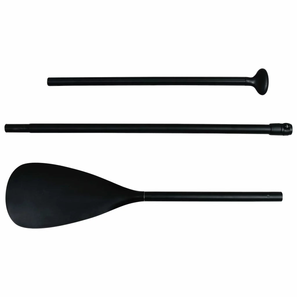 White OWSOO and Black Inflatable Set Board Paddle