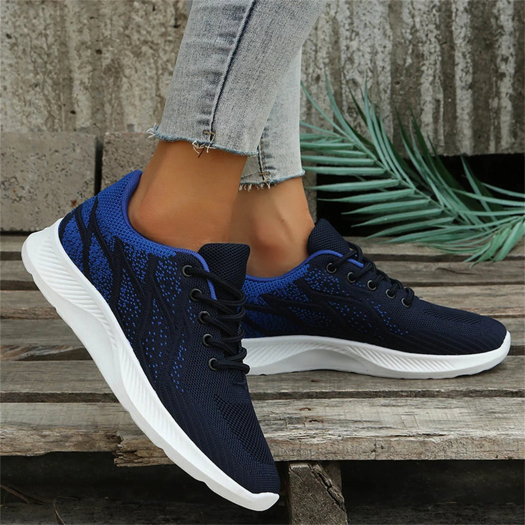 dimension Cross Colorblock Mesh Summer 1/2 Women Sneakers Women Sneakers Comfortable Fashion and Shoes and Autumn 11 Breathable Up AdBFJAF Lace Pattern