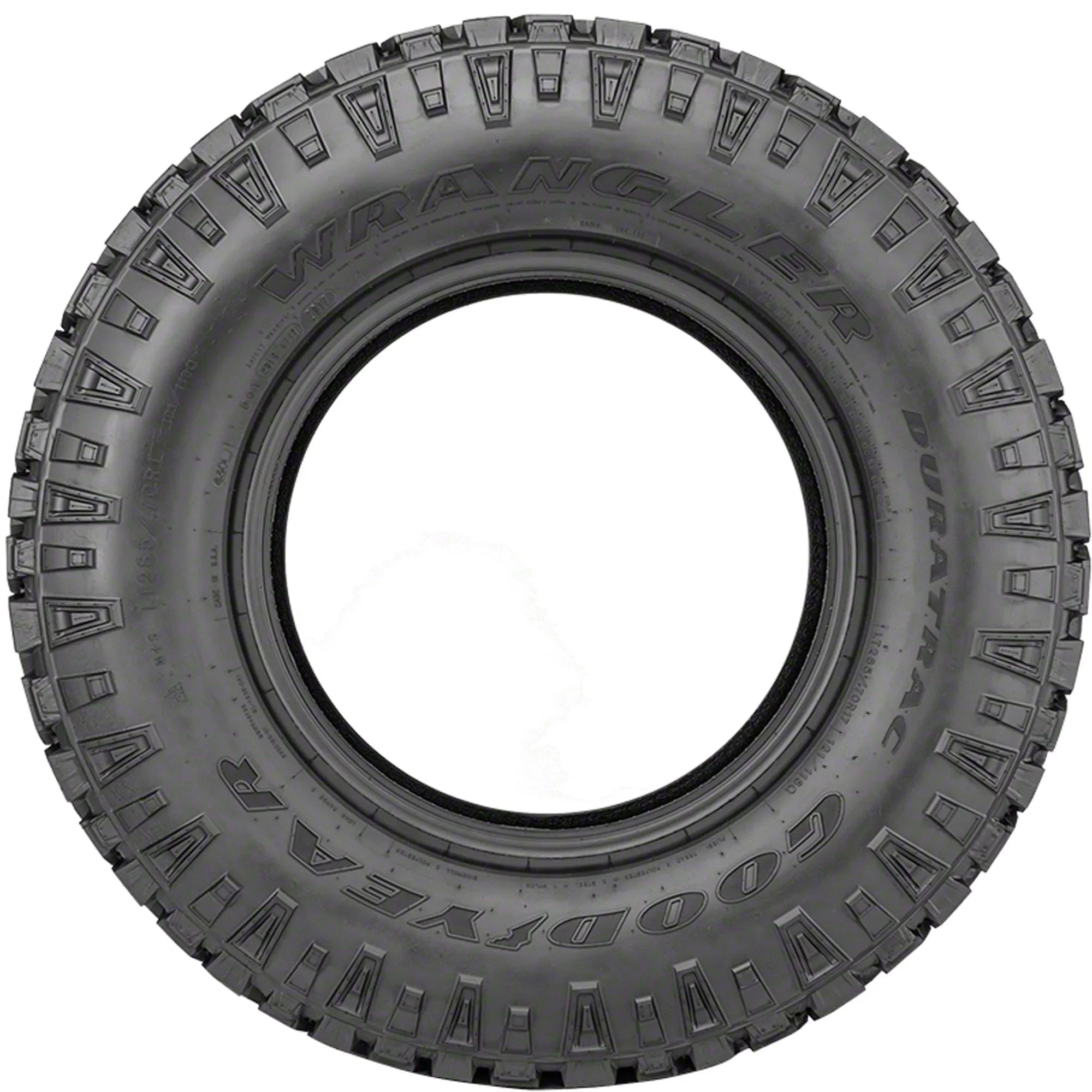 Rugged Goodyear Studdable Wrangler E Light LT325/60R20 Tire DuraTrac 126/123Q Terrain Truck