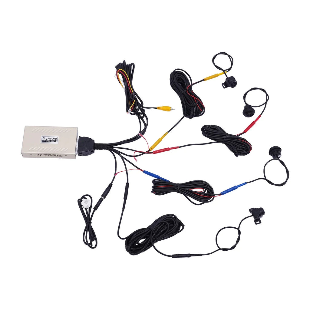 Miumaeov Panoramic 360° DVR Kits System View 1080P Seamless Recording Bird 4-camera Car