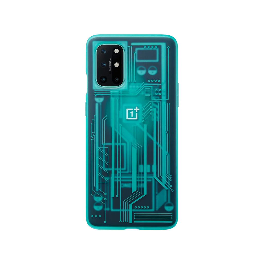 Original Cyborg Quantum Cyan Bumper 8T Case OnePlus