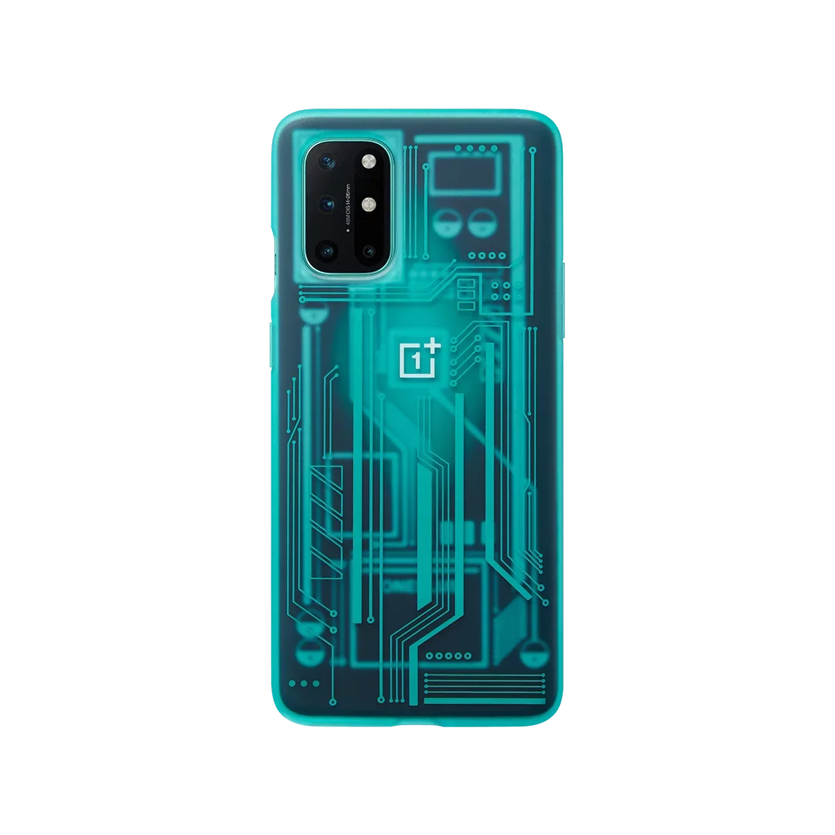 Original Cyborg Quantum Cyan Bumper 8T Case OnePlus
