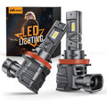 6000K 80W IP67 BULBS Series LED | Nilight 16000LM H11/H9/H8 Headlight 2 ES1 Bulbs