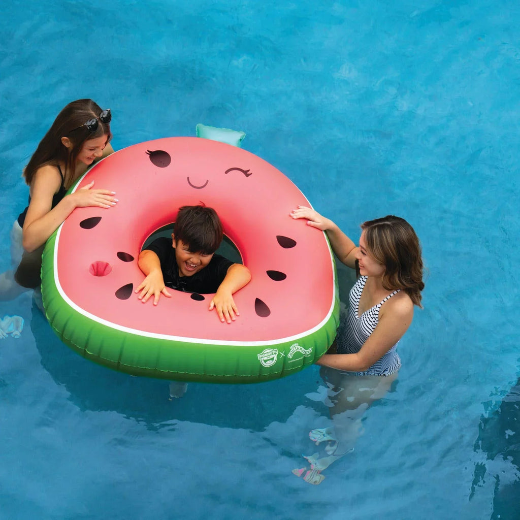 Float Styles) Built-In Cupholder BigMouth (Various Pool With Squishmallows x Ring Inflatable