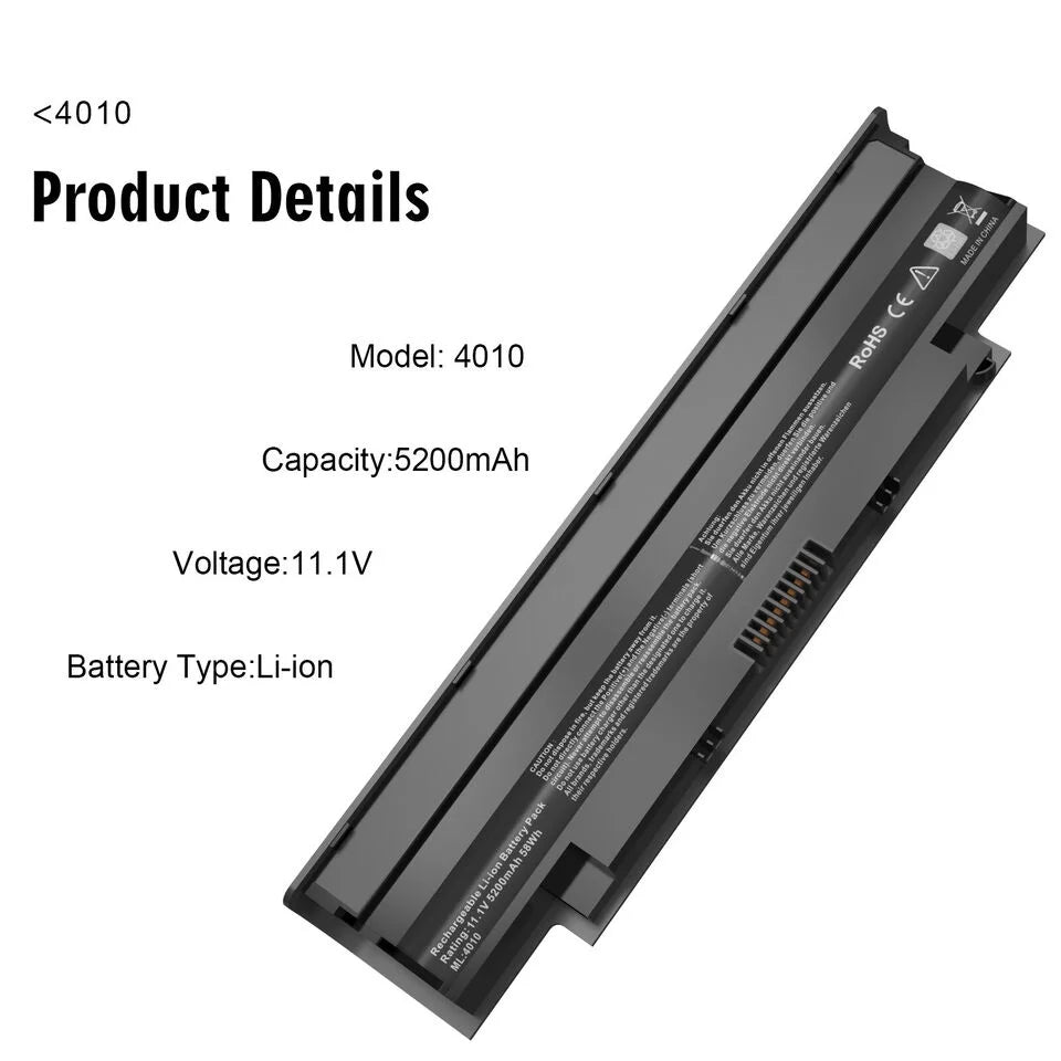 J1KND N5050 N5040 N5010 N5030 N7110 Inspiron Compatible N7010 Battery For