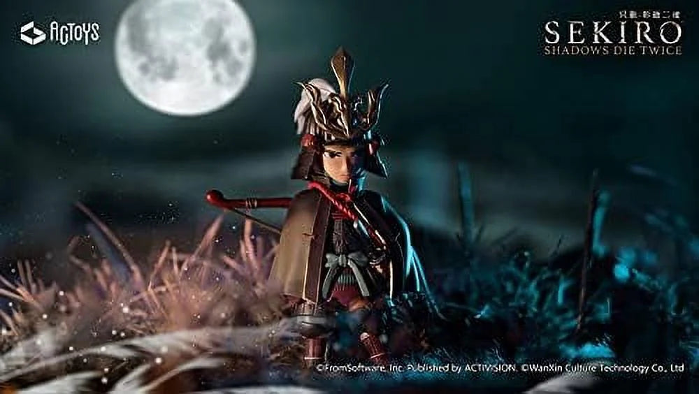 ACTOYS Twice inch 4.3 Version Sekiro Random Figure Q Shadows Die 1PC