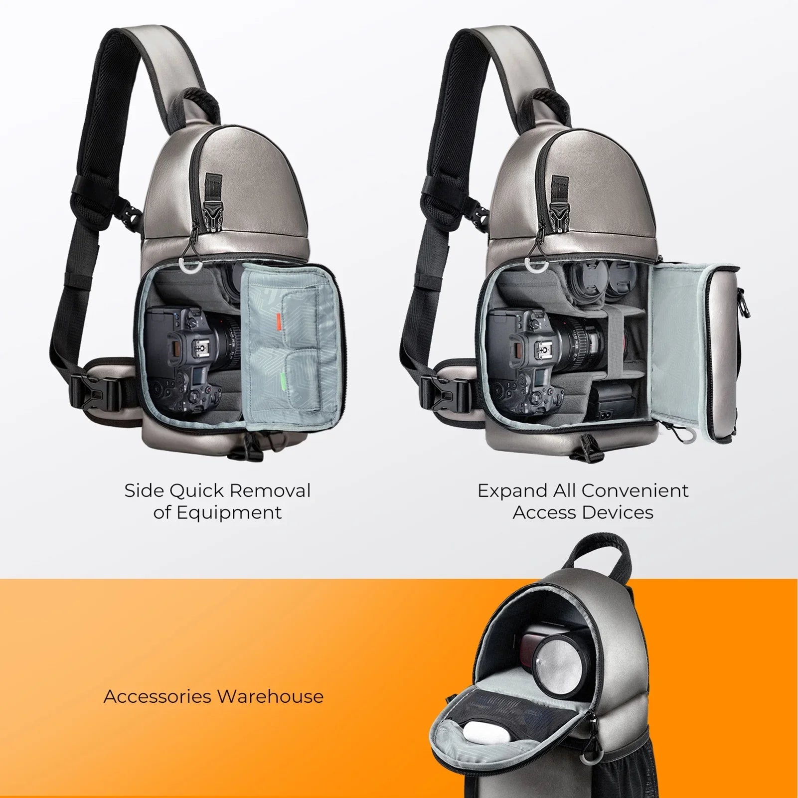 CONCEPT Waterproof K&F Dividers Removable Camera Single With Waterproof F K Bag,F With Dslr/slr/mirrorless Case Dslr/slr/mirrorless With Camera Camera Camera Removable Shoulder Camera Case Camera