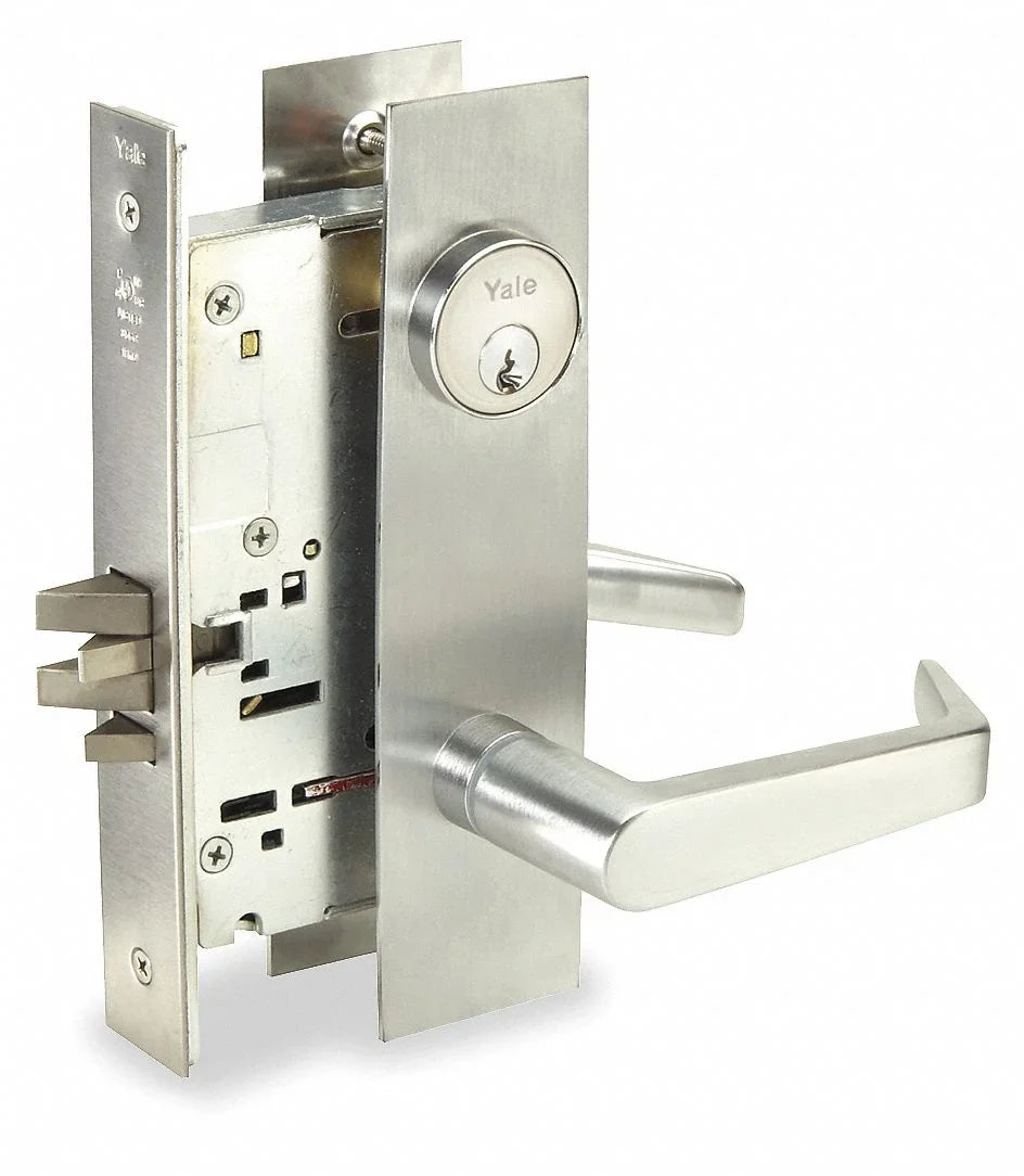Yale Lever Lockset,Mechanical,Storeroom AUCN8805FLX626