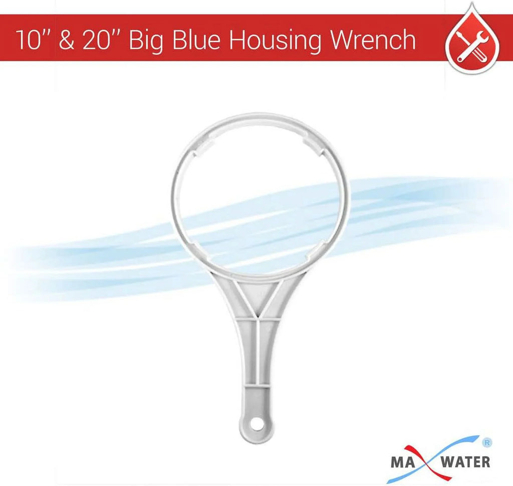 2 System Release, BB Whole Blue W/Pressure 2 Gauges, NPT Wrench 2 1" Brackets Brass Housing Filter House Ports Pressure 10" Pack