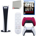 Version Vanguard, Remote, Cleaning Controller, Extra Playstation Cosmic Cloth Media Duty: 5 Call Bundle Starter with Microfiber and ( Digital) Red Digital Kit PS5 Accessory of
