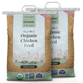 Grain 18% 46 Certified Non-GMO, Organic, Feed Certified Four | Grower Non-Medicated Mile US Protein Corn-Free, 100% | Food Whole Grains, | Chicken | Soy-Free, Grown Chicken | Organic lbs.