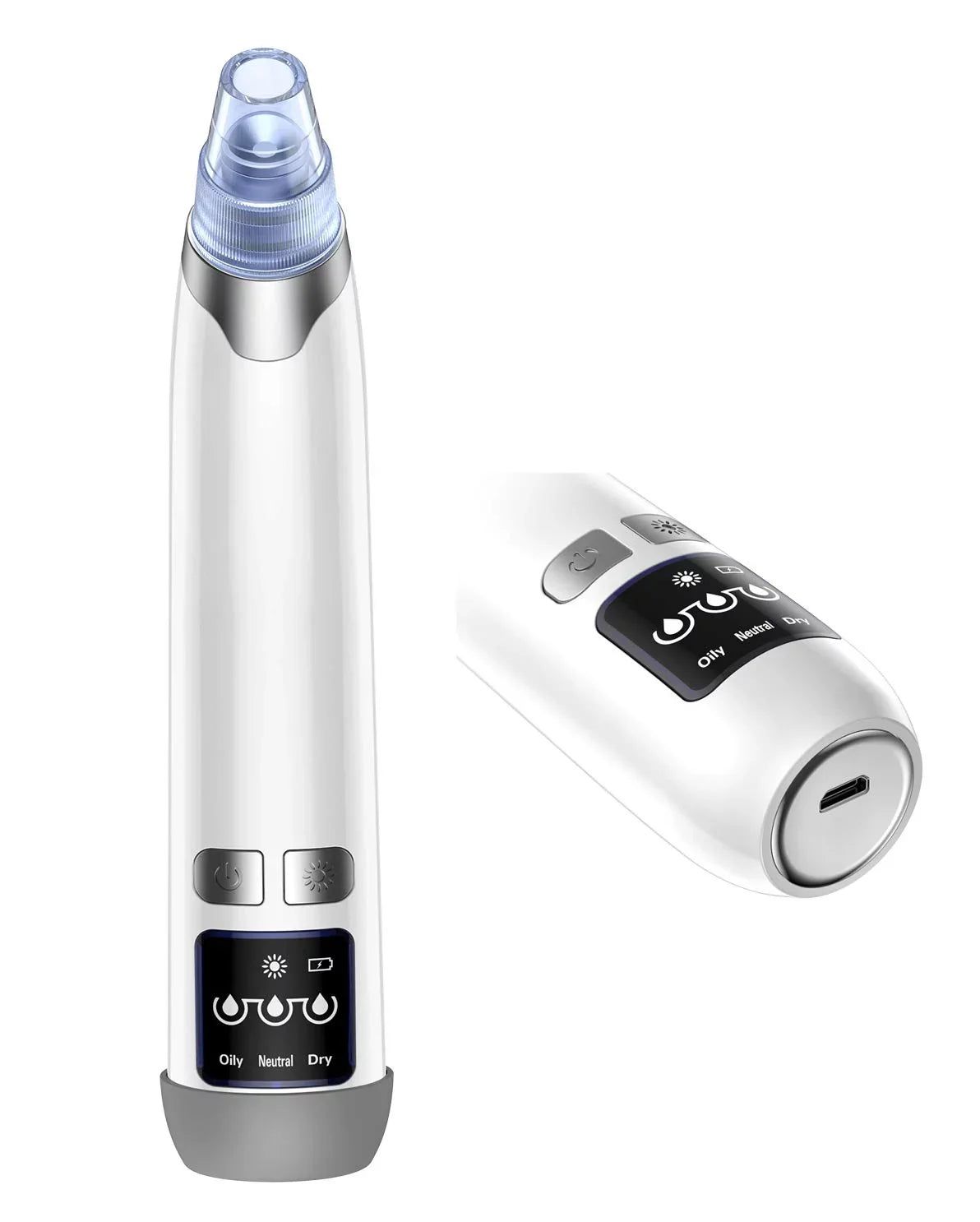 Vacuum Electric Remover Women Pore Sucker Nose Pore Blackhead Blackhead Remover Suction Vacuum Rechargeable Pore for Face Blackhead kit Men Facial Face Ansten USB Cleaner Pimple Cleaner