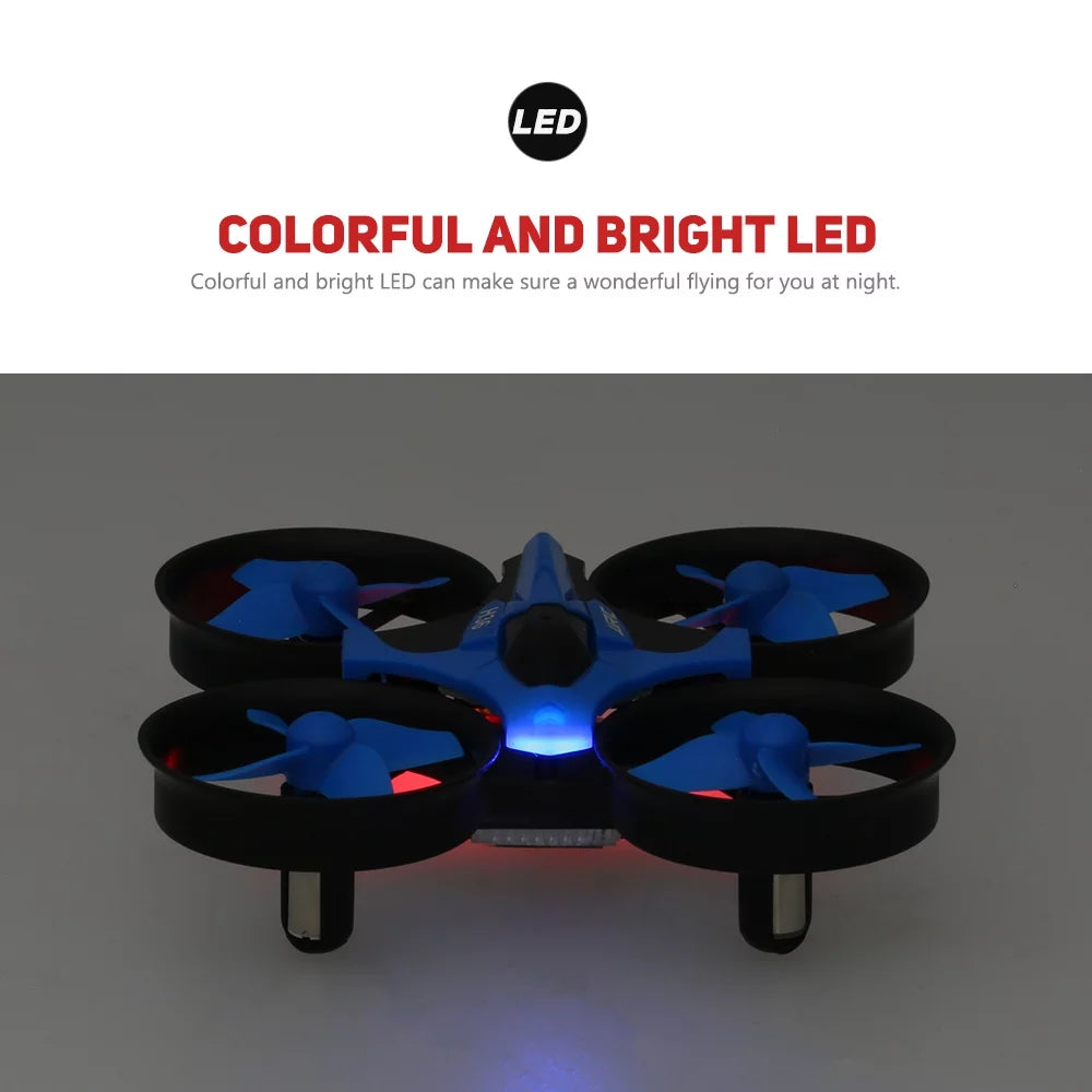 6- 4CH H36 Quadcopter Gyro 3D-Flip -Crush RC Return One-Key RTF UFO Drone JJR/C Headless 2.4G Mode