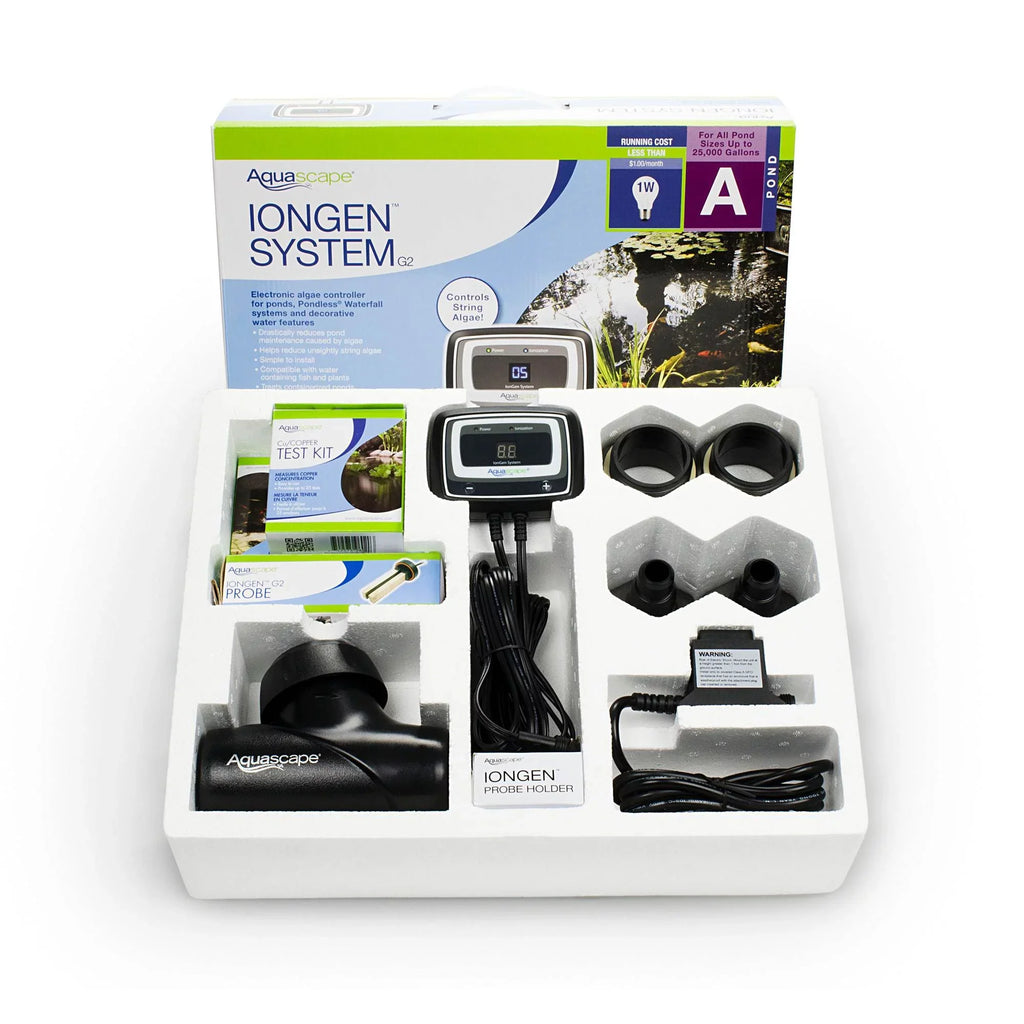 System G2 Control Free Pond Aquascape 95027 Chemical Natural IonGen Auto Algae