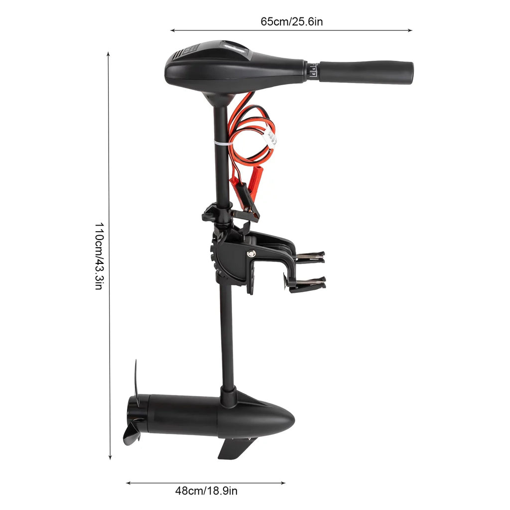 Trolling 58lbs Boat for LOYALHEARTDY Fishing Brush Electric Outboard Engine Boat Kayak Motor Saltwater Motor Inflatable
