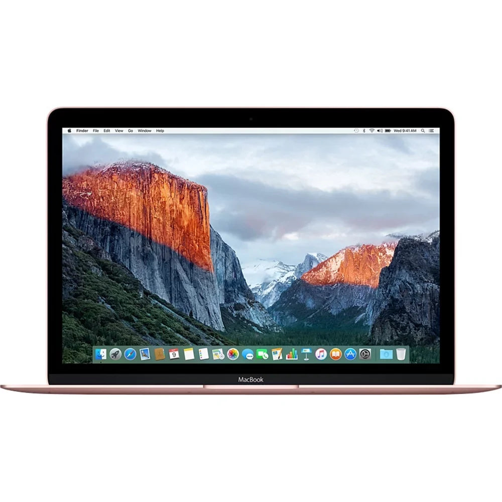 10.11, OS X MMGL2LL/A 12", 8GB Core Gold, MacBook 256GB (Used) Rose RAM, m3-6Y30, Mac Laptop SSD,