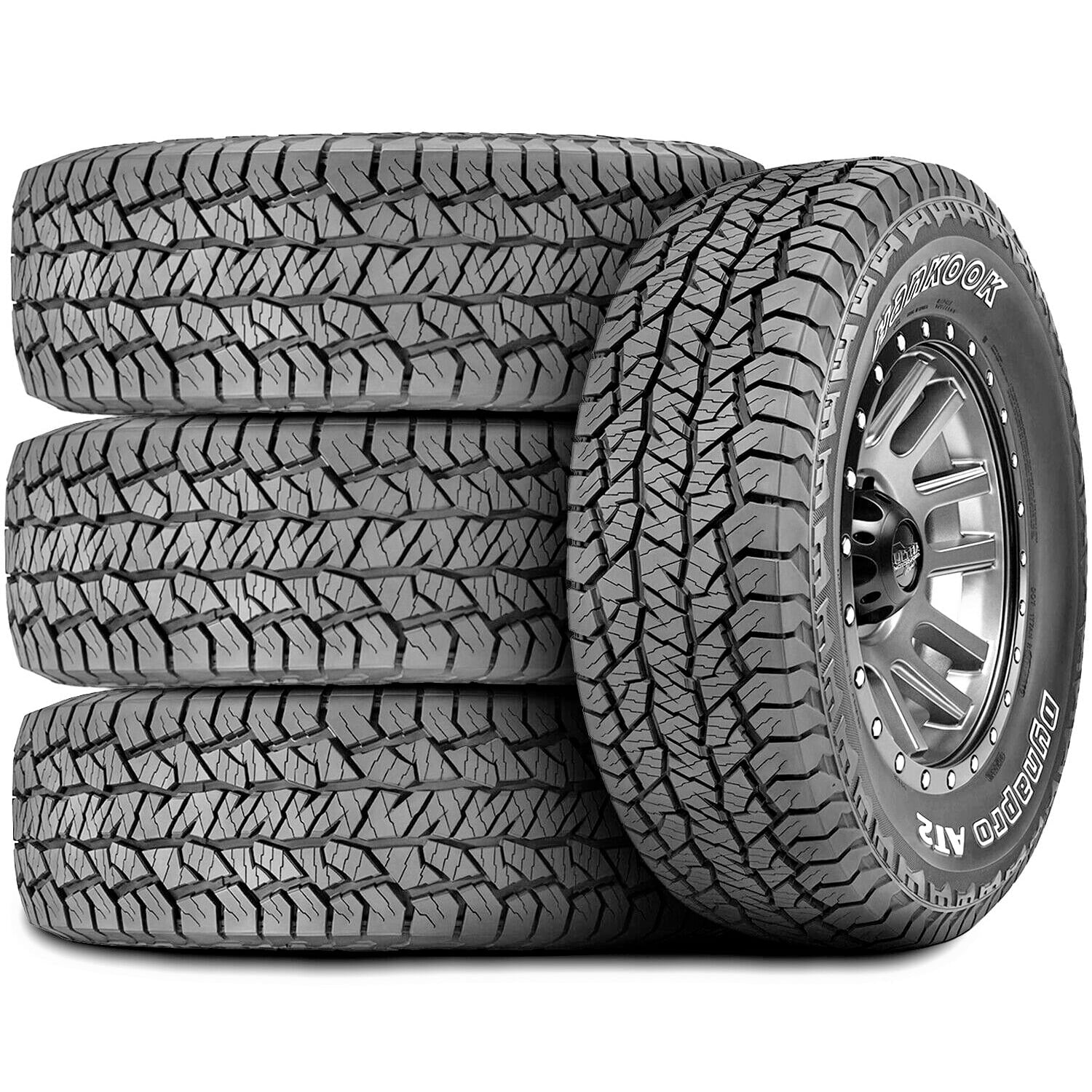 1500 Ram Dodge Dynapro 2005 Dodge Fits: Load Ram AT2 Laramie ST, Terrain Set All 4 275/70R17 LT Ply 10 Tires E (FOUR) of Hankook 1500 2004 A/T