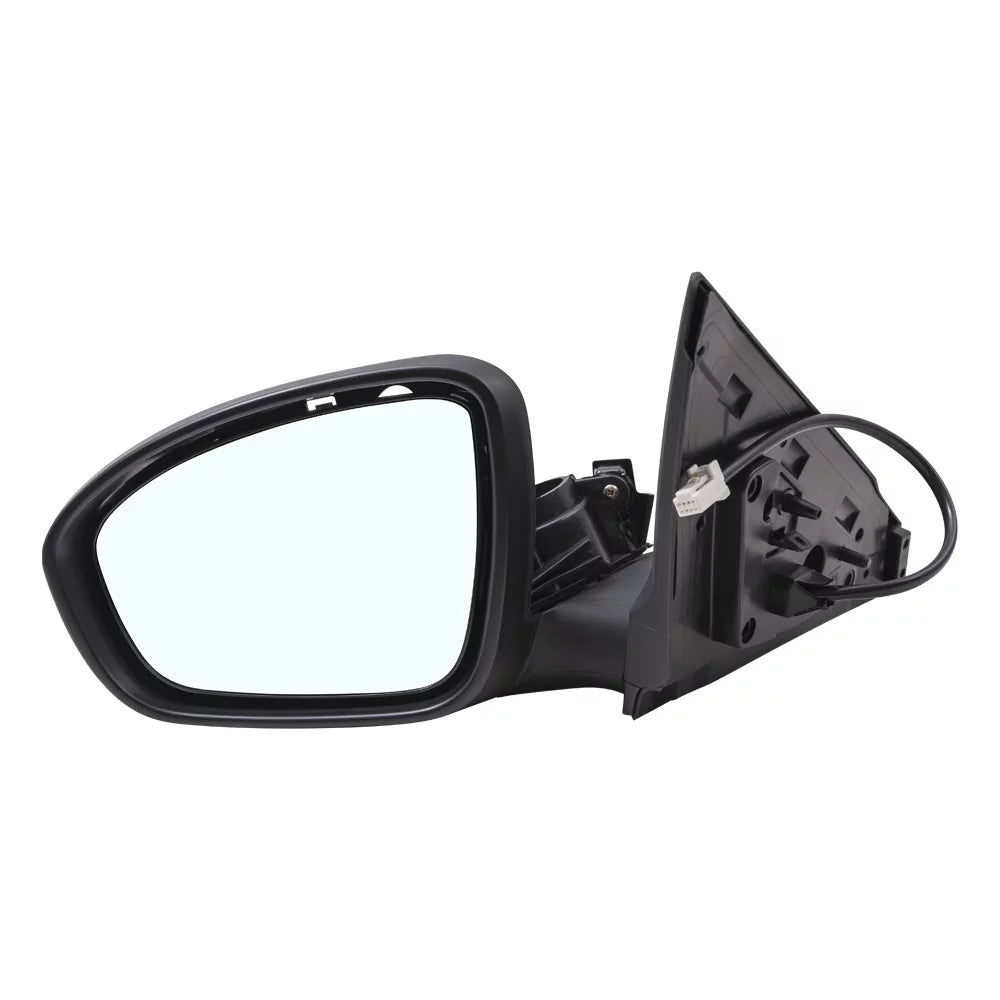 Heat-Signal-Camera Mirror With Sentra Without Nissan 2020-2021 Compatible Replacement To Driver Aftermarket Power Black Match Left Paint Brock