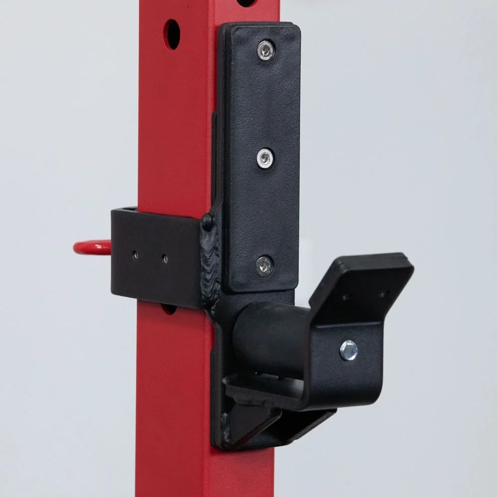 Power T-3 Smooth Racking Rated LB Attachment, Barbell Fitness Series Pair, Per Rack Titan 1,000 Roller J-Hooks,