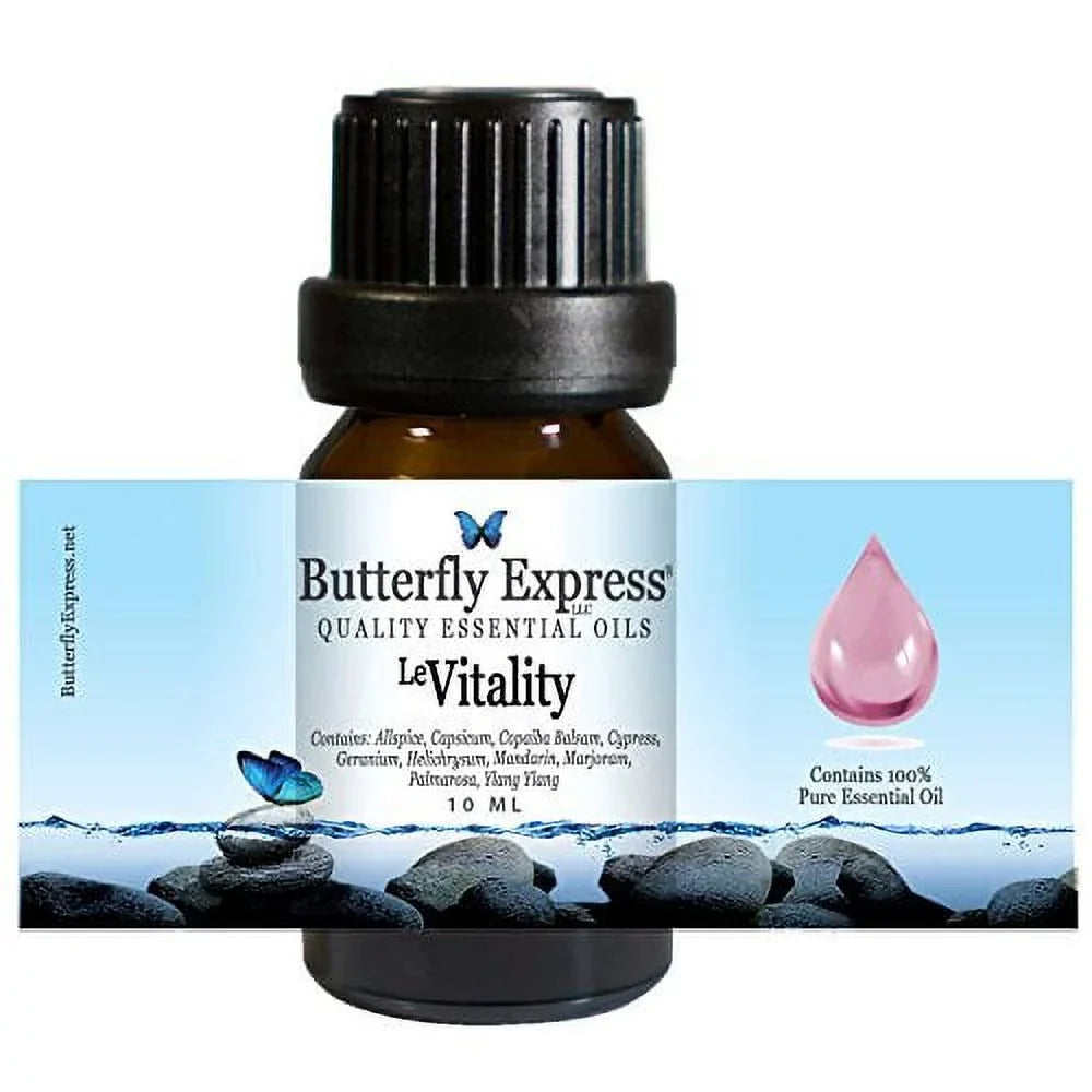 Blend Le Express Pure Vitality 100% - Oil 10ml by - Butterfly Essential