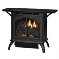 Pilot 30000 Intermittent Log Natual Gas Matte Contour Black Burner Set, BTU