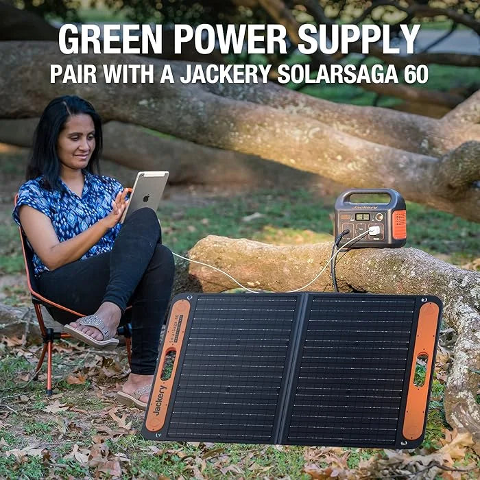 Travelling Jackery Outlet, 240Wh Generator 240, Station Outdoors For 110V/200W Lithium Wave Explorer Battery, And Emergencies Camping Sine Portable Power AC Backup Pure Solar