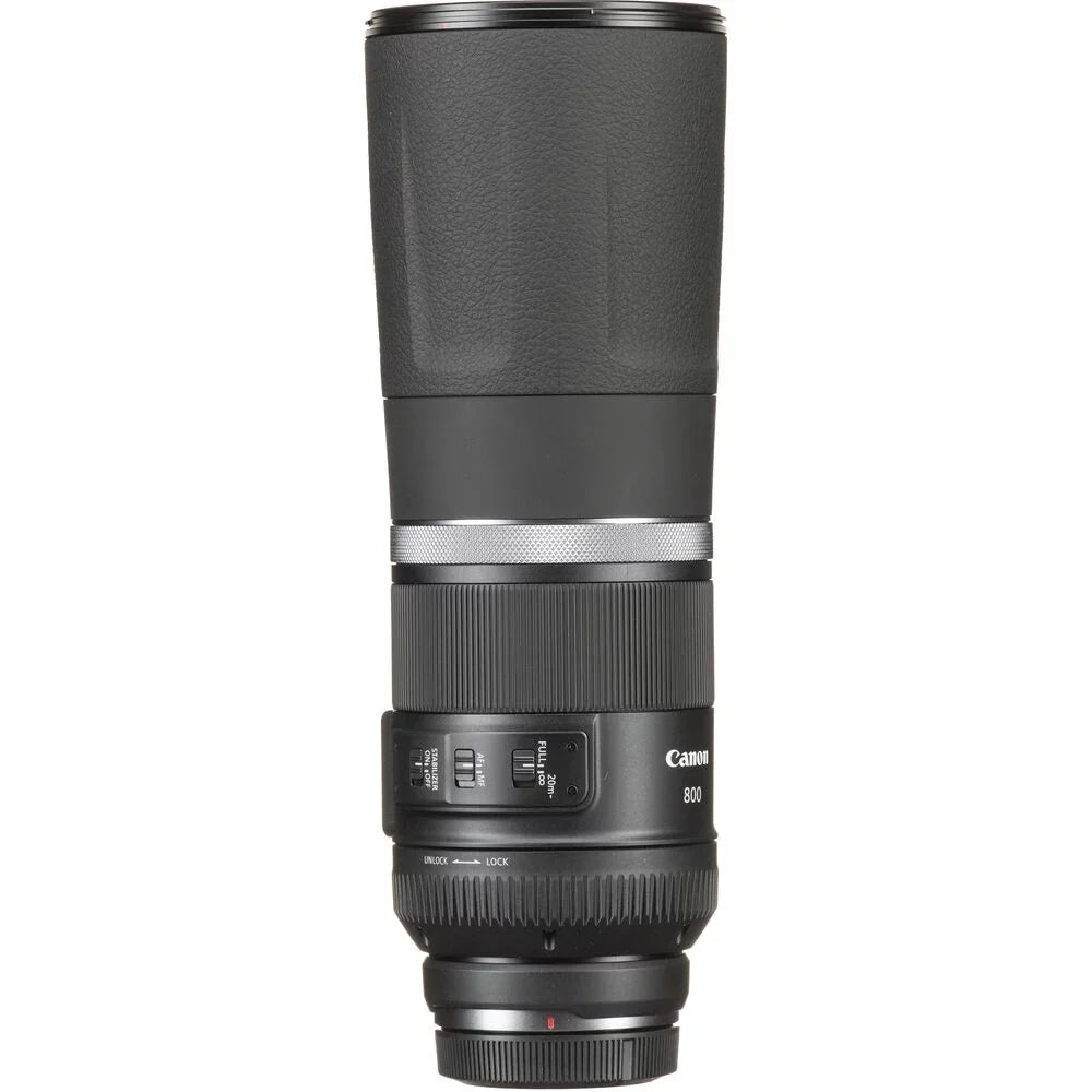 IS 800mm Keeper + Lens (3987C002) Filter f/11 + STM RF Cap UV + Canon More