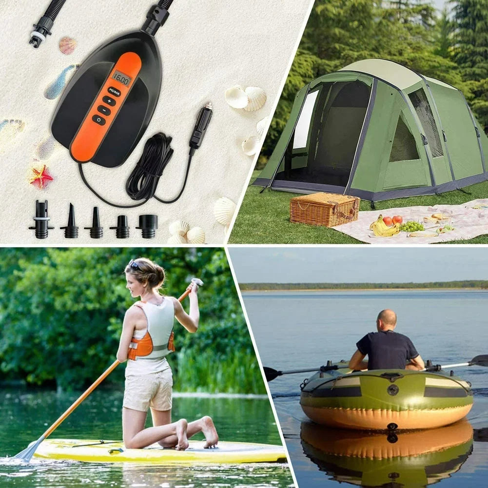 Electric Pump Paddle Air PXIWS High Pump 16PSI 12V Intelligent Orange Board 2-Stage Pressure