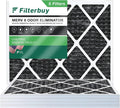 Filters Filterbuy (5-Pack) MERV Carbon Activated Eliminator with AC Furnace Odor 22x24x1 Air Pleated 8 HVAC