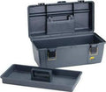 Plastic Box, 20-1/4 Gray Tool W Portable