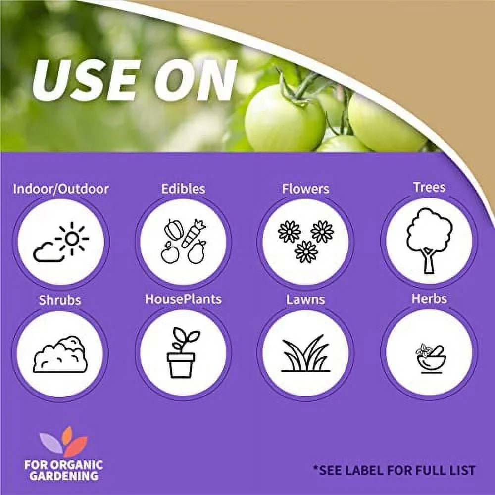 16 for Captain Concentrate, Multi-Purpose Gardening Neem Insecticide Jack's Fungicide, Organic Bonide Oil, oz. Miticide and