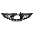 USE MOLDING; CHROME WITH FOR GRILLE; WITH CAMERA; BLACK FRONT PAINTED
