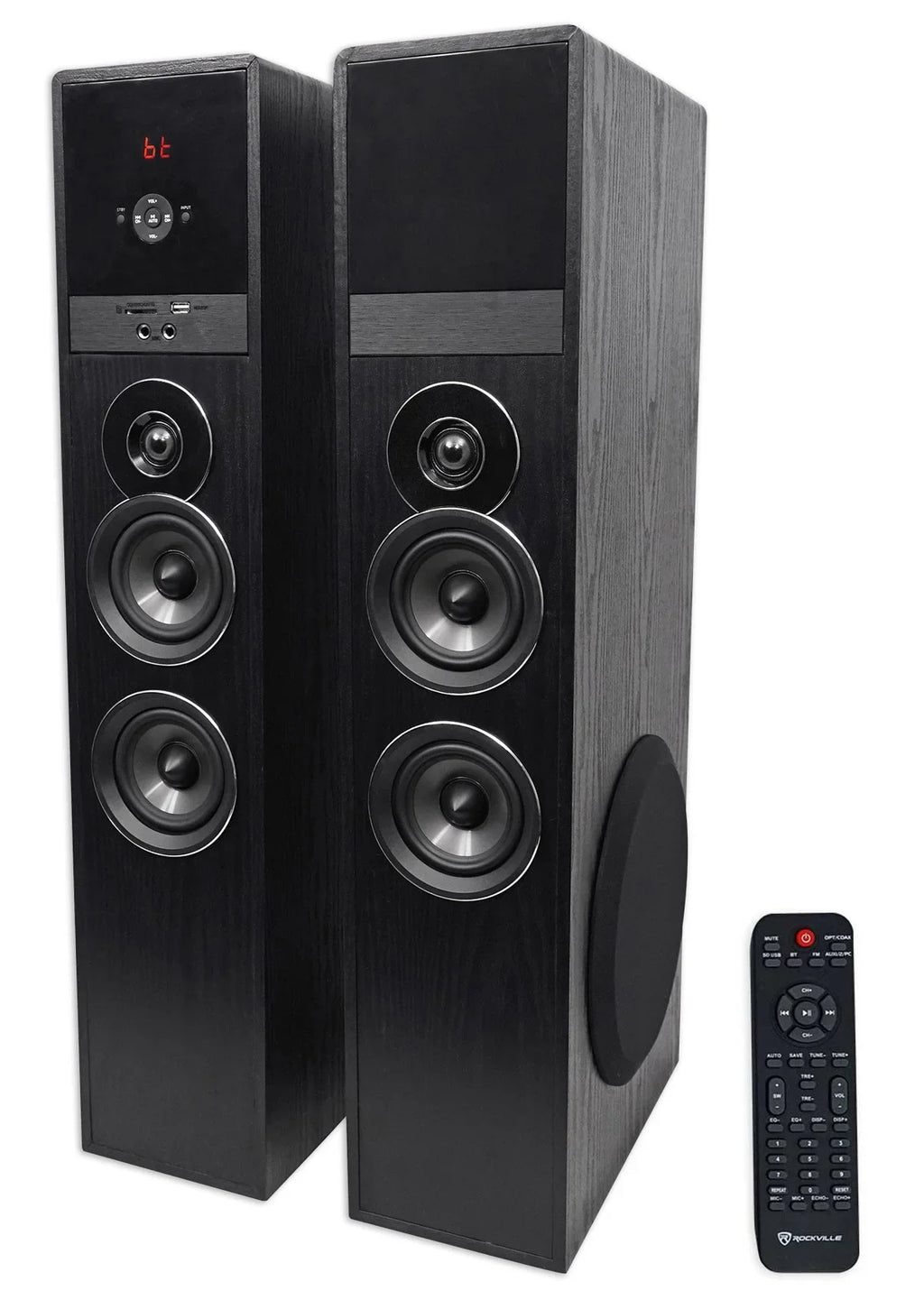 Technica Mic+Tower Audio Wireless Speaker Theater Home Handheld ATW-3212/C710DE2