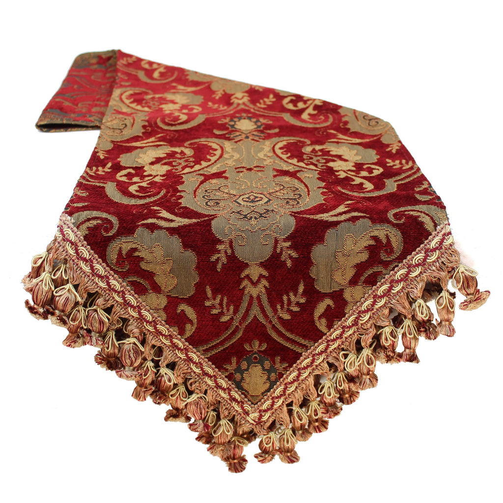 Kline Sherry Art Runner China Luxury Table Red