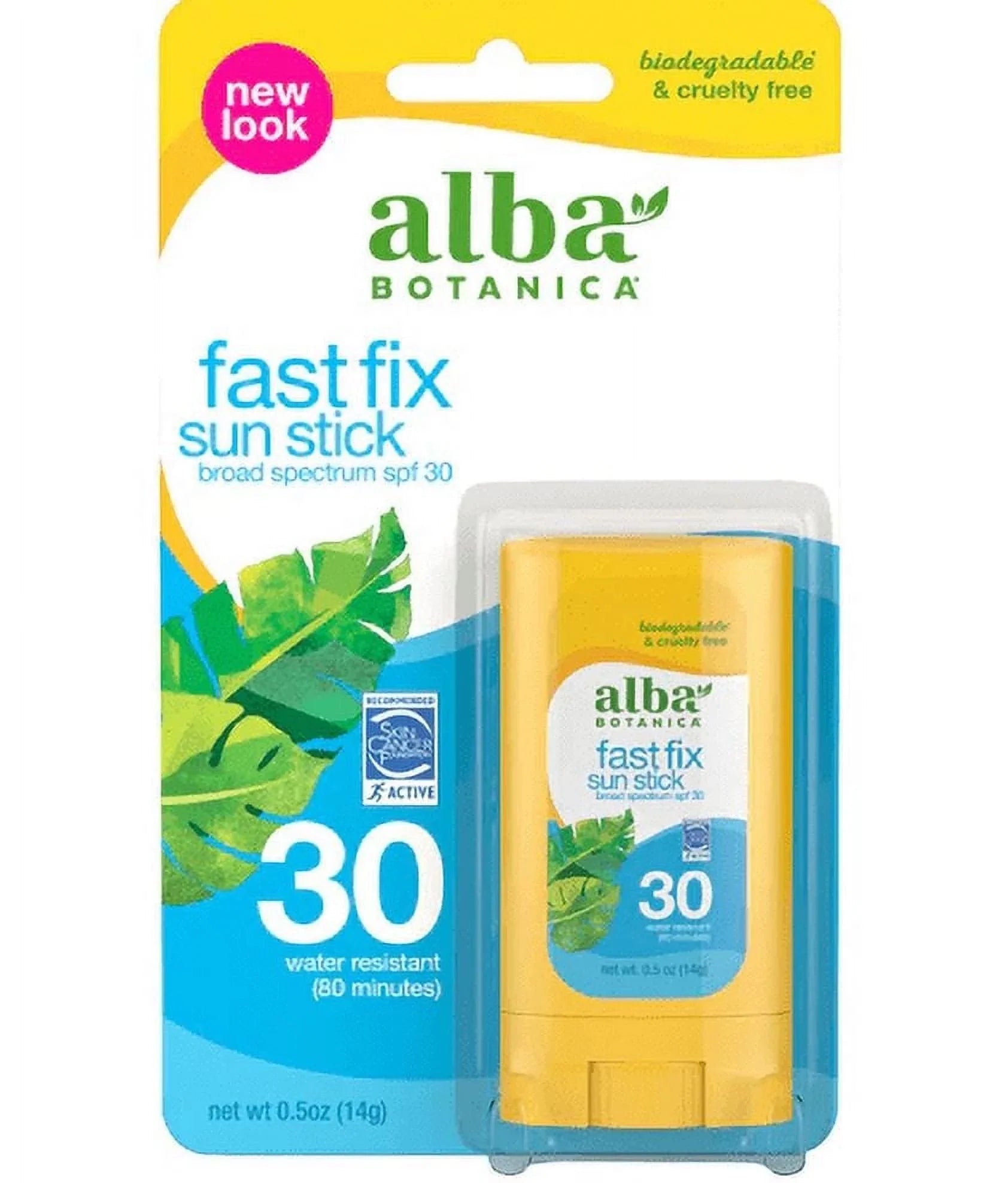 0.5 SPF30 Alba 2 Fast of Fix Pack Stick Sun Botanica oz